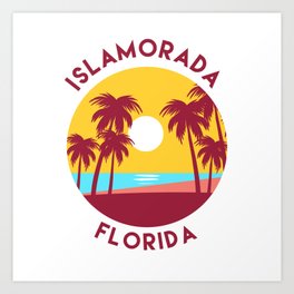 Islamorada, Florida Beach Landscape Art Print