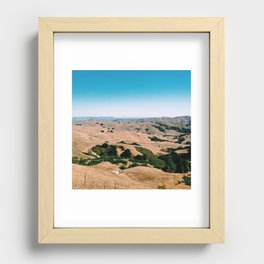 California Mountains Recessed Framed Print