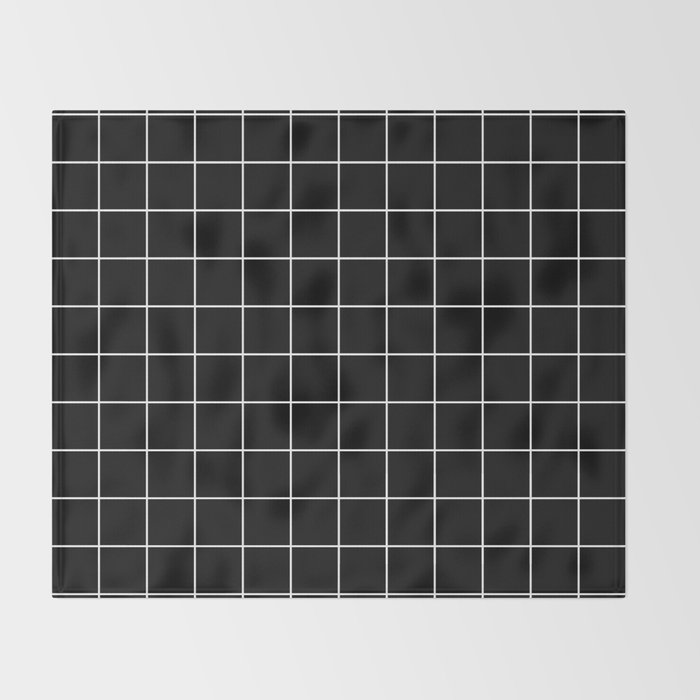 Grid Pattern Line Stripe Black and White Minimalist Geometric Stripes Lines Decke