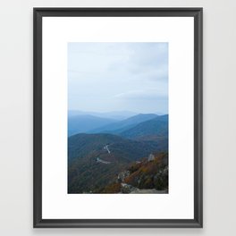Skyline Drive From Shenandoah National Park Framed Art Print