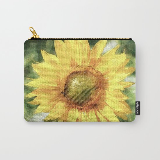 Sunflower Carry-All Pouch