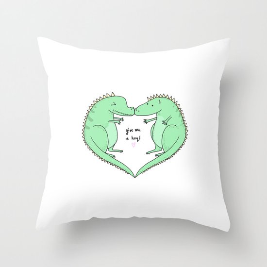 Hug Throw Pillow