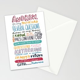 Keep it civil Stationery Cards