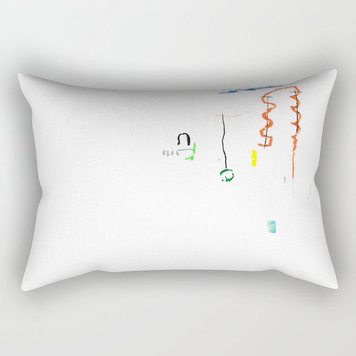 Shapes V Rectangular Pillow