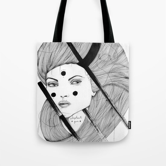 Elephant Gun Tote Bag