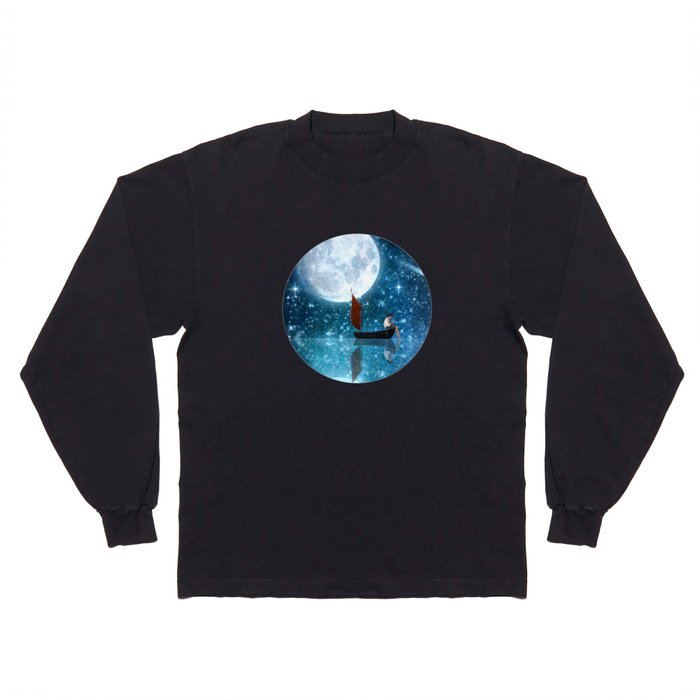 The Moon and Me v2 Long Sleeve T Shirt