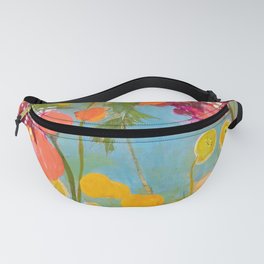 Happy, bright flowers Fanny Pack