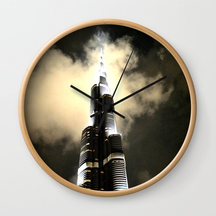 Burj Khalifa - Dubai Wall Clock