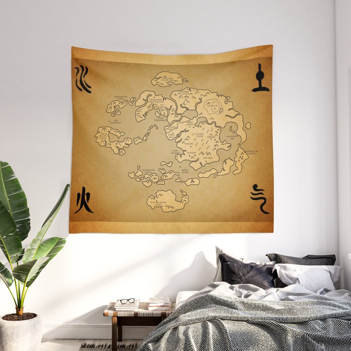 Atla best sale map tapestry