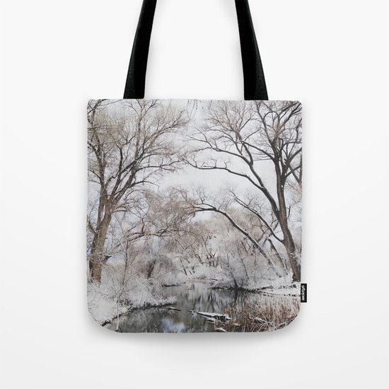 Winter Creek Canopy Tote Bag