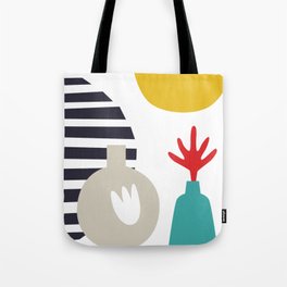Abstract simple shapes poster Tote Bag