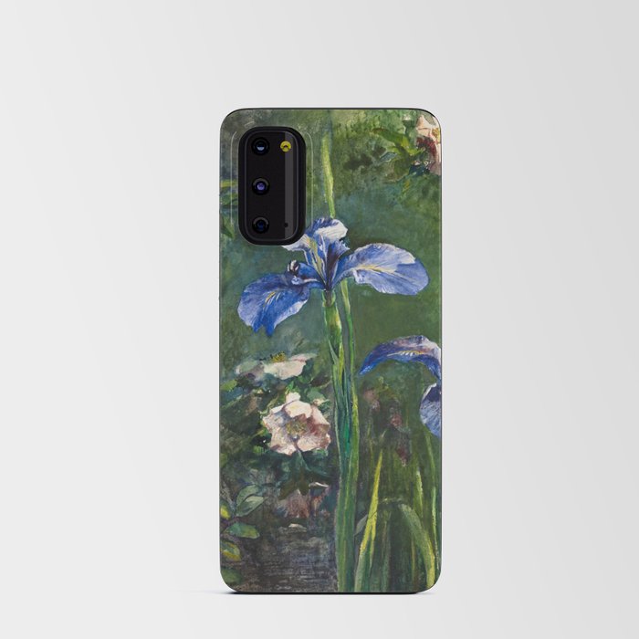 Irises Green Painting Android Card Case