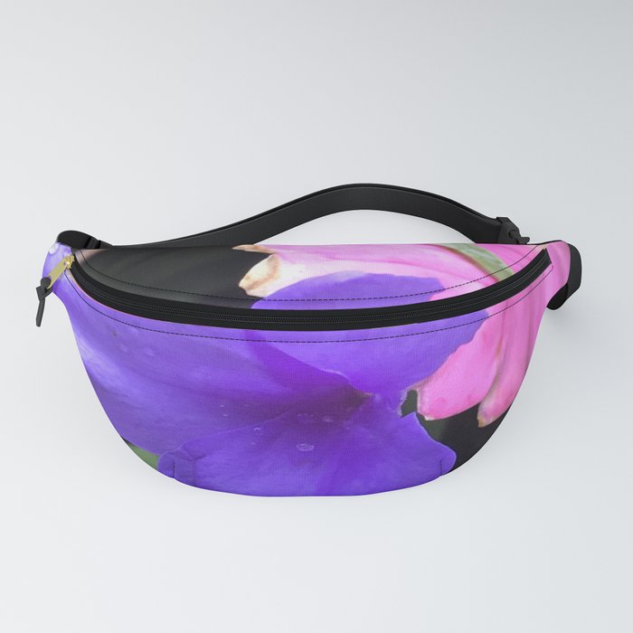 Tropical Island-Style Poetic Flowers of Elegance Fanny Pack