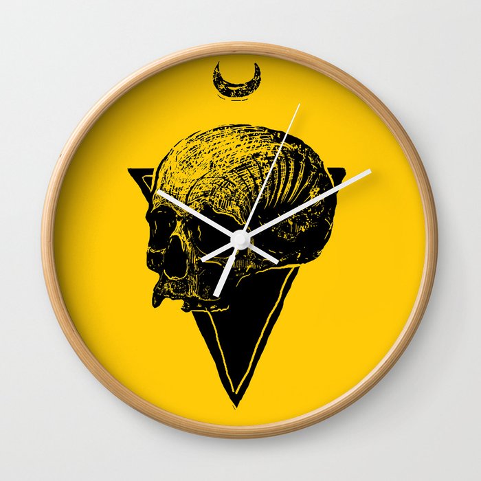 skull2 Wall Clock