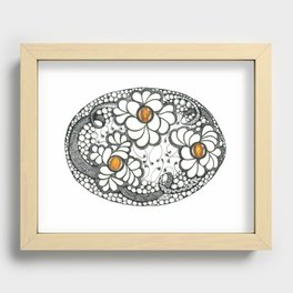 Ellipse - 1 Recessed Framed Print