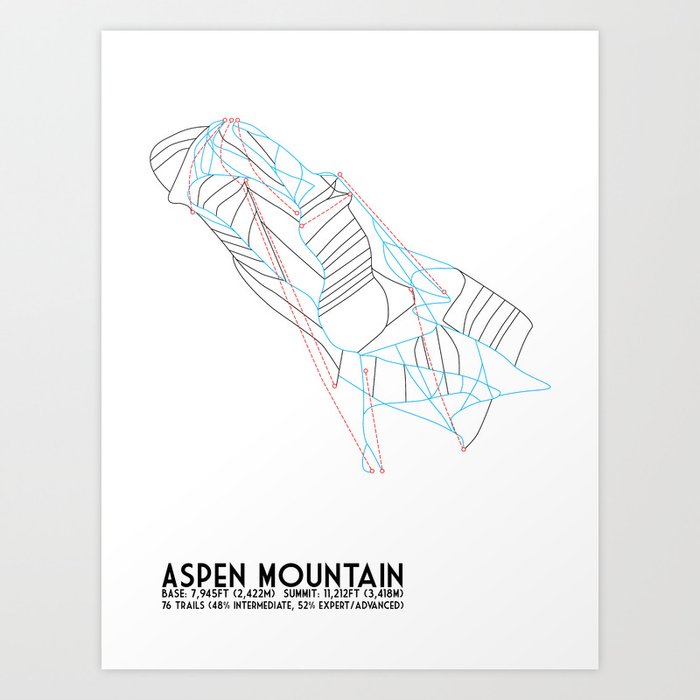 Mtb trail sales map art