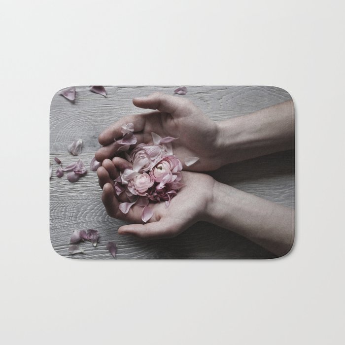 The wild flowers grows here Bath Mat
