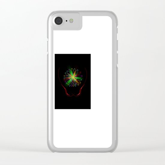 Abstract Perfection 56 Clear iPhone Case