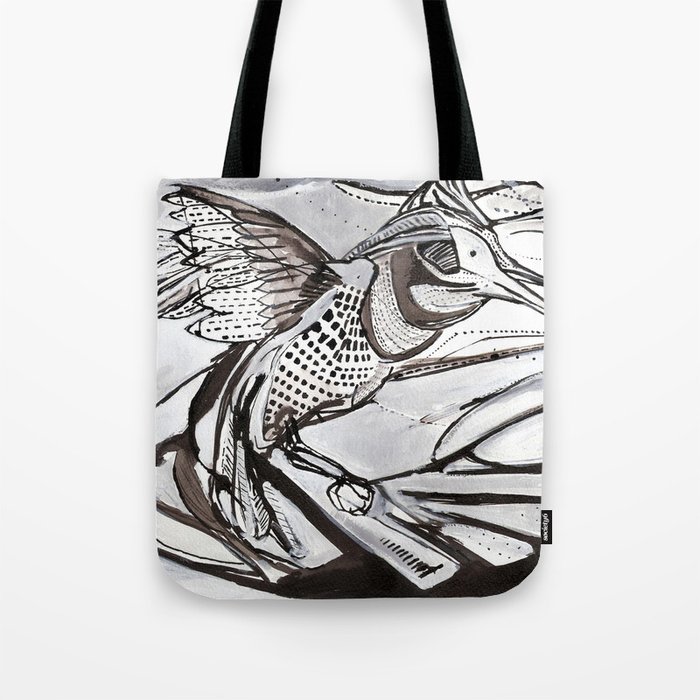 Bird Emblem Tote Bag