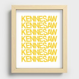 Kennesaw Wavy Recessed Framed Print