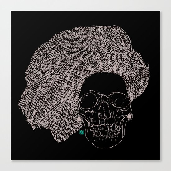 She is CHANEL Canvas Print