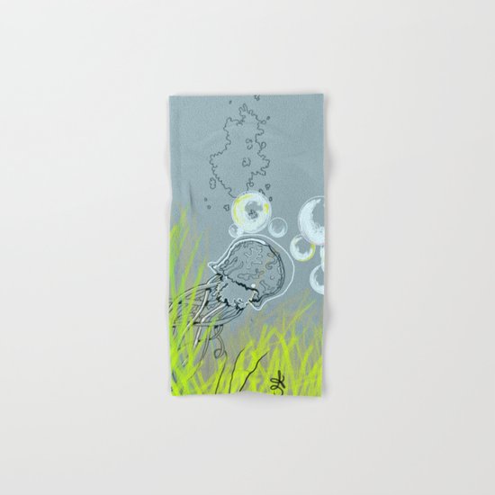 Squid Redone Hand & Bath Towel