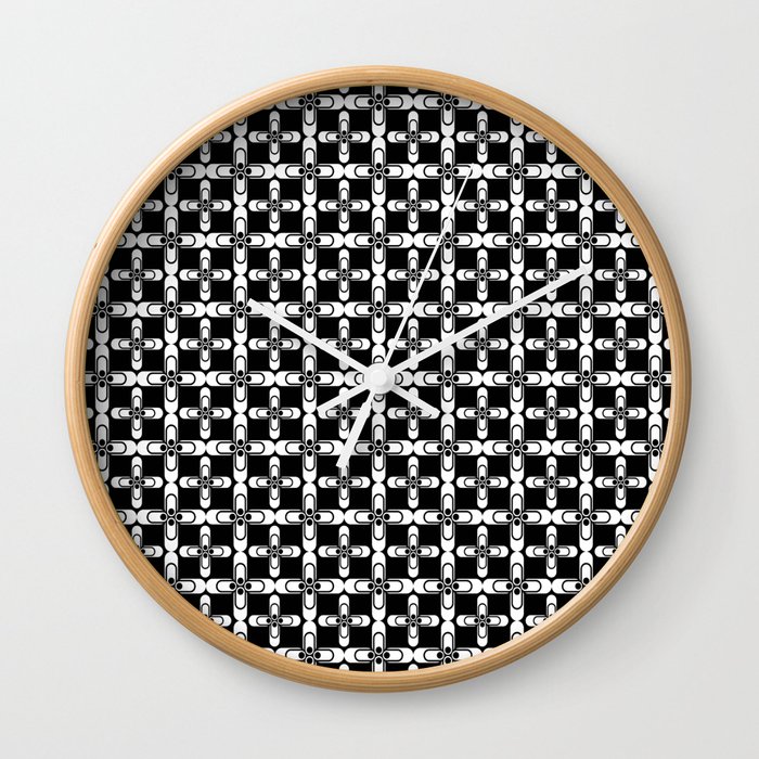 Black & White Wall Clock