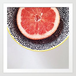 Grapefruit  Art Print