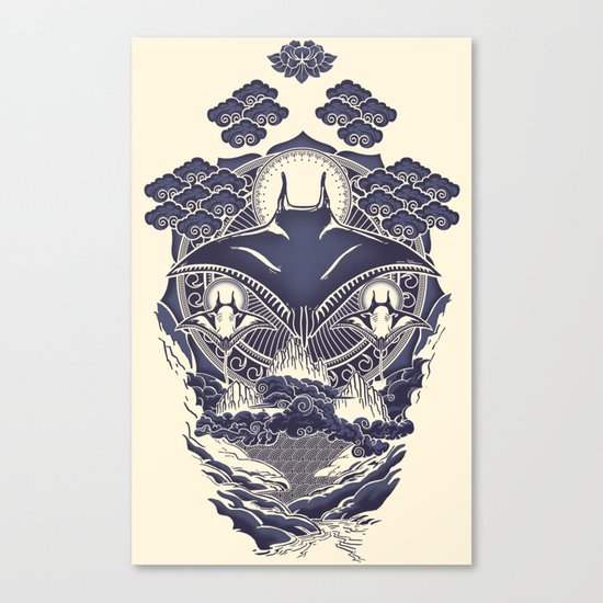 Mantra Ray Canvas Print