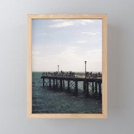 The Pier | 35mm Film Photography Framed Mini Art Print