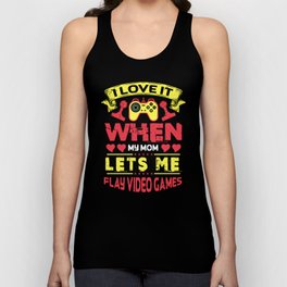 Video Gaming Grunge Quote Unisex Tank Top