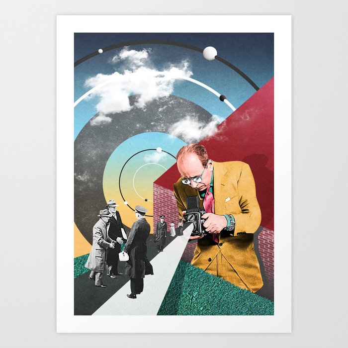 Camera Action Art Print