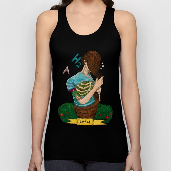 Lost identity Unisex Tank Top
