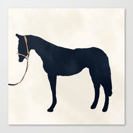 Minimal Horse 3 Canvas Print