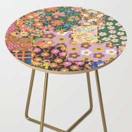 Hippie patchwork Side Table