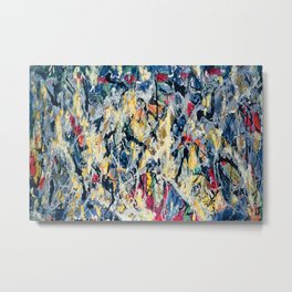 Jackson Pollock (American, 1912-1956) - FRIEZE - Date 1953-1955 - Abstract Expressionism - Late works - Oil, Enamel & Aluminum paint on canvas - Digitally Enhanced Version - Metal Print | Oil, Pollockmasterpiece, Jacksonpollock, Expressionism, Expressionist, Pollockartworks, Frieze19531955, Enamel, Digitallyenhanced, Lateworks 