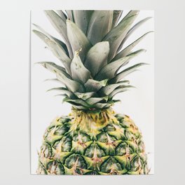Pineapple Close-Up Poster