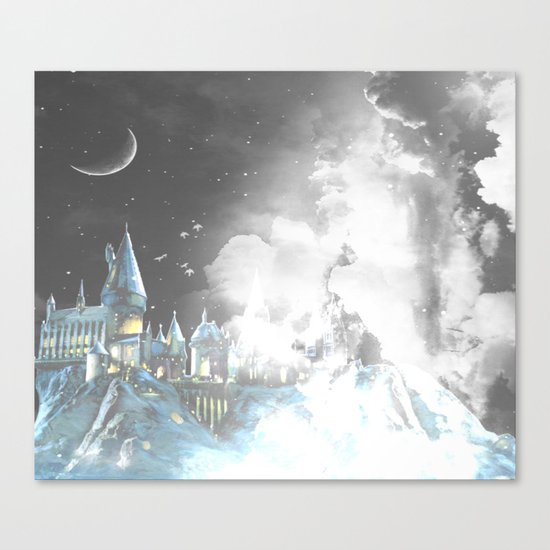 Amongst the clouds Canvas Print