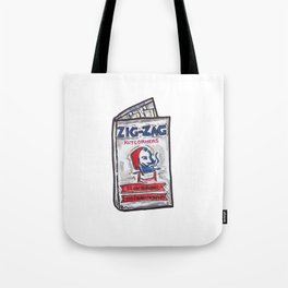 Zig-Zag Rolling Papers Tote Bag