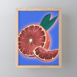 Blood Orange Framed Mini Art Print