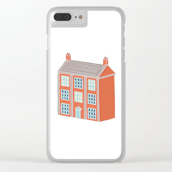 Little Big House Clear iPhone Case