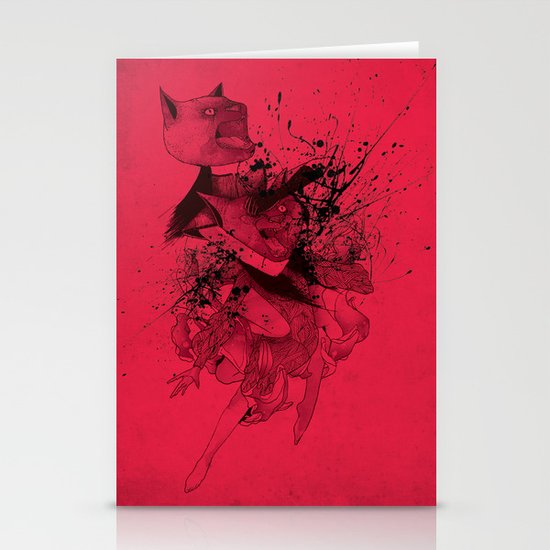 CATFIGHT! Stationery Cards