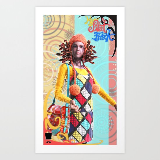 MySweetFreak - Molly Art Print