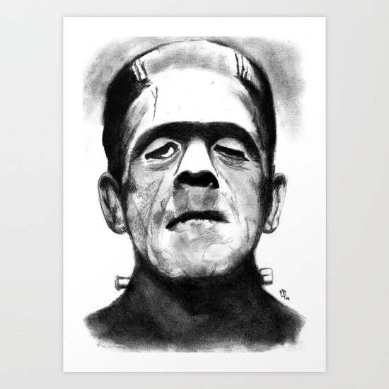 Frankenstein Art Print
