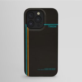 "Tron" Film Inspired Vintage Movie Poster iPhone Case