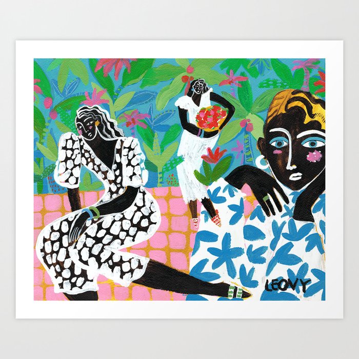 Jungle Queens Art Print
