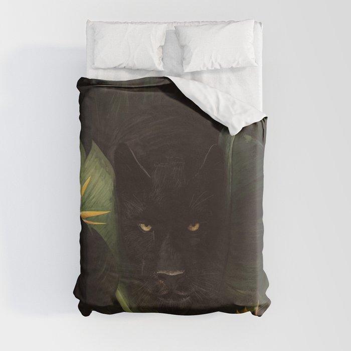 Hello Panther! Duvet Cover