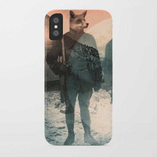 Fox Hunt iPhone Case