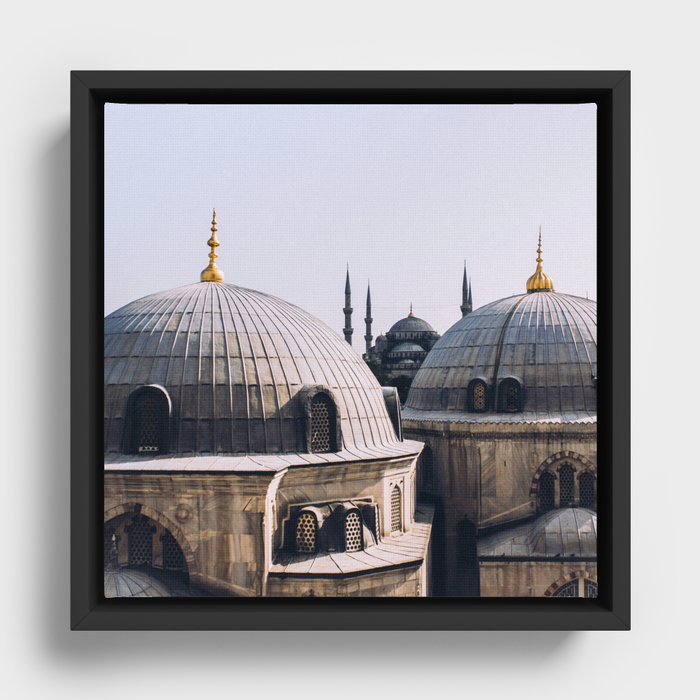 Memories of Istanbul Framed Canvas