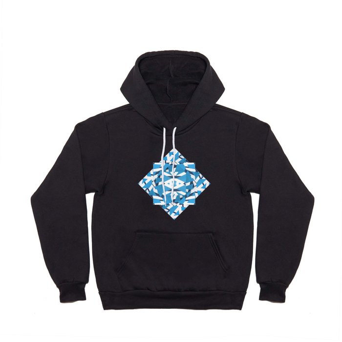 Eye Of the Shards Of Time White Hoody